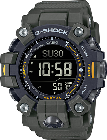 [889232356082] GSHOCK GW95003CR   TACTICAL SOLAR MUDMAN       GRN