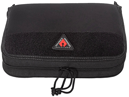 [655360907256] Advance Warrior Solutions SPC9 Single Pistol Case  9.50" Long Black Durable Soft Fabric Compatible w/ Most Standard Sized Pistols