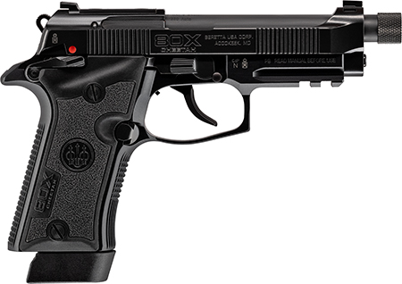 [082442969541] Beretta USA J80XTU10 80X Cheetah Tactical Urban W/ Threaded Barrel 380 ACP 10+1 4.40" Black