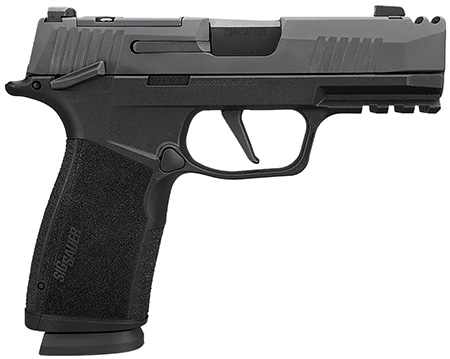 [798681700295] Sig Sauer 365XCA9COMPMSCA P365 XMacro *CA Compliant Compact Frame 9mm Luger 10+1 3.10" Black Black Nitron Optic Ready/Serrated Stainless Steel Slide Stainless Steel Black Polymer Grip