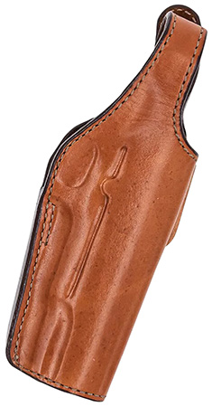 [013527176325] Bianchi 17632 19L Thumbsnap Belt Holster Size 19 Open Bottom Style made of Leather with Tan Finish  &  Belt Loop Mount Type fits Ruger SR1911  &  Springfield 1911-A1 for Right Hand