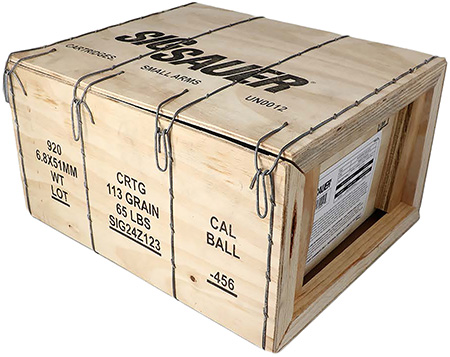 [798681704095] Sig Sauer MH68MM113B920 Hybrid  6.8mm 113gr 920rnds *Crate