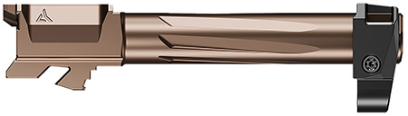 [810098420624] Radian Weapons R0834 Ramjet  &  Afterburner Combo 9mm Luger Compatible w/Glock 19 Gen4, Bronze Stainless Steel