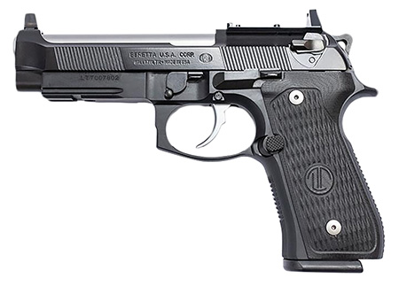 [810059260375] Langdon Tactical Tech LTT92TTJRR9mm Luger 5.40" Barrel,  Black Serrated Optic Ready/Serrated Slide, VZ G10 Grips