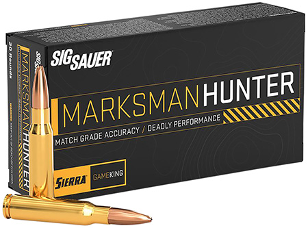 [798681704330] Sig Sauer E243GK8520 Marksman Hunter  243Win 85gr 20 Per Box/10 Case