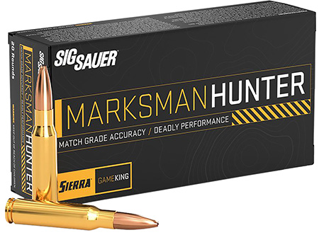 [798681704378] Sig Sauer E3WMGK16520 Marksman Hunter  300WM 165gr 20 Per Box/10 Case