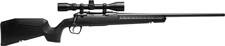 [011356320032] Savage Arms 32003 Axis XP Combo 243 Win 4+1 22" Matte Black Button Rifled Barrel, Matte Black Drilled  &  Tapped Carbon Steel Receiver, Fixed Sporter Black Synthetic Stock, Weaver 3-9x40mm, Right Hand