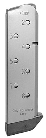 [705263141117] CMC Products MMG45FS8P Match Grade  8rd 45 ACP Fits 1911 Government Stainless/Black