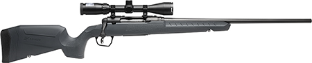 [011356321794] Savage Arms 32179 Axis 2 XP Combo Full Size 25-06 Rem 4+1 22" Black Sporter Barrel, Black Carbon Steel Receiver Drilled  &  Tapped, Gray Fixed Synthetic Stock, Weaver 3-9x40mm Scope, Right Hand
