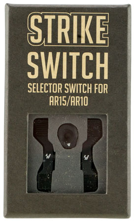 [708747545135] Strike Industries ARSSSBK Strike Switch 60/90 Degree Black Aluminum AR-Platform Ambidextrous