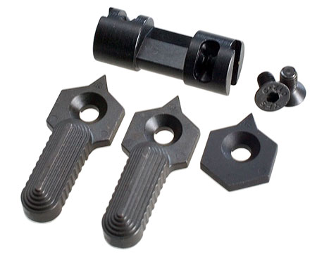 [708747544633] Strike ARHS6090 Hex 3 In 1 Selector Switch 60/90 Degree Black Steel AR-Platform Ambidextrous