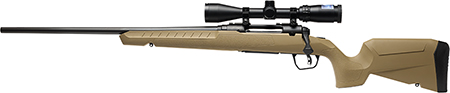 [011356322456] Savage Arms  Axis 2 XP Combo FDE Compact 6.5 Creedmoor 4+1 20" Left Hand