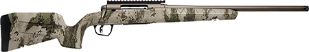 [011356323057] Savage Arms 32305 Axis 2 Pro Compact 308 Win 4+1 20" Gun Metal Bronze Cerakote Heavy Threaded Barrel  &  Picatinny Rail Carbon Steel Receiver, Fixed Woodland Camo Synthetic Stock, Right Hand