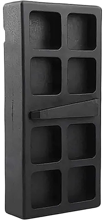 [7427053012119] Lead  &  Steel Llc LS-VB-LOWER Lower Receiver Vise Block Black Polymer