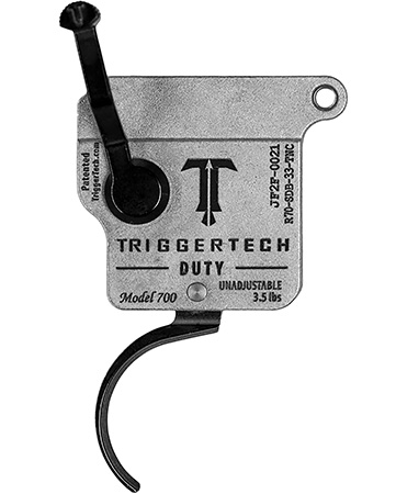 [885768003926] TriggerTech R70SDB33TNC Special  Black Single-Stage Curved Fits Remington 700 Right