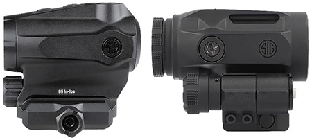 [798681684458] Sig Sauer Electro-Optics SORJ5X201 Romeo5XDR w/Juliet5 Micro Magnifier Black 1x20mm/5x24mm, 2 MOA Red Dot/65 MOA Circle Multi Reticle