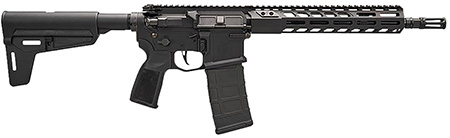 [798681698967] Sig Sauer PM400SDI11BBLK M400 SDI 5.56 NATO 30+1 11.50" Black FNC Chrome Moly Steel Barrel Anodized M-LOK Handguard Polymer Grip