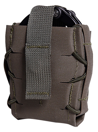 [849954041376] High Speed Gear 24DC00OD TACO Gen 2 Handcuff Holder Nylon OD Green MOLLE