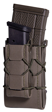 [849954041420] High Speed Gear 24DD00OD TACO Gen 2 Double Decker OD Green Nylon Laminate MOLLE Mount Pistol/Rifle