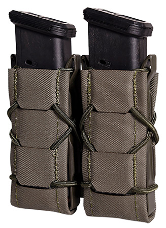 [849954041574] High Speed Gear 24PT02OD TACO Gen 2 Double Pistol OD Green Nylon MOLLE Compatible w/ Pistol