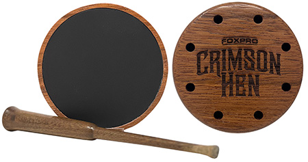 [831621010679] Foxpro CRIMSONALU Crimson Aluminum Friction Turkey Sounds Cherry Wood