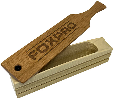 [831621010808] Foxpro POPLARWATERPROOFBOX Popbox Box Call Turkey Sounds Brown