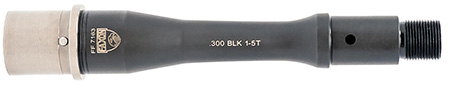 [816341026612] Faxon Firearms   Match 300 BLK 6" Nitride 416-R Stainless QPQ Nitride Barrel