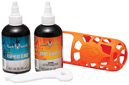 [021291710843] The Buck Bomb HSBB200069 Buck Bomb Scrape Kit Plus 4oz Liquid