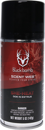 [888151031568] The Buck Bomb HSBBSWSHEHEAT Buck Bomb She Heat Estrous 5oz Aerosol