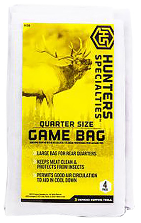 [021291012381] Hunters Specialties HS01238 Quarter Size Game Bag 4Pack