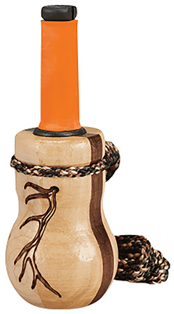 [021291701674] Wayne Carlton's Calls HSWCC70167 Lil' Heifer Cow Call Calf/Cow Sounds Walnut/Maple Wood Barrel
