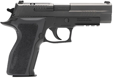 [798681693467] Sig Sauer E26R9BSER2 P226  Full Size Frame 9mm Luger 15+1 4.40" Black Nitron Stainless Steel Slide Hardcoat Anodized Black E2 Grip
