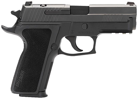 [798681697779] Sig Sauer 229R9BSER2 P229 Elite 9mm Luger 10+1 3.90" Black Optic Cut/Serrated E2 Grip Ambidextrous