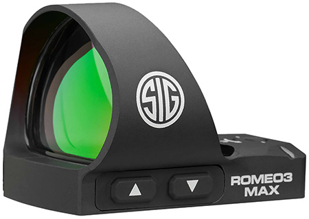 [798681701483] Sig Sauer Electro-Optics SOR30300 Romeo3Max Pro Black 1 x 31 mm 3 MOA Red Dot