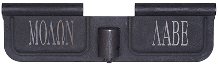 [815648020262] Spikes SED7009 Ejection Port Door Molon Labe AR-15 Black Phosphate Steel