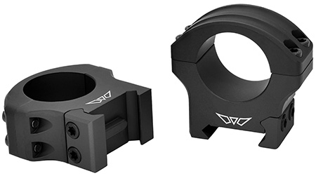 [656813114160] Warne 8501M  Hyperlite Matte Black 1" Medium