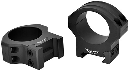 [656813114191] Warne 8514M HyperLite  Matte Black MagnaFusion Alloy 30mm Tube Medium Maxima/Weaver/Picatinny