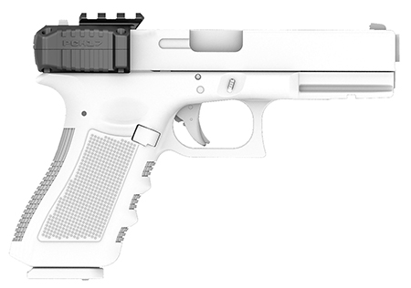 [7290117420010] Recover Tactical PCH1701 PCH17 Charging Handle Compatible w/ Glock 17/19/22/23/24/31/32/34/35/45 and G17T/G19T  Glass Reinforced Polymer