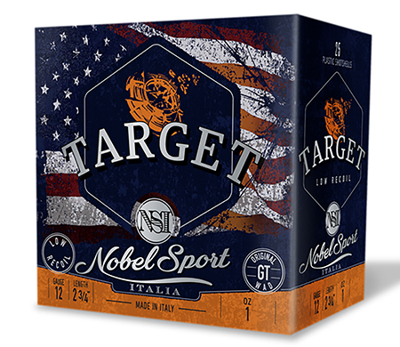 [837913000335] Nobel/eurosports Llc ANSLR175 Target Low Recoil 12Gauge 2.75" 1oz 7.5Shot 25 Per Box/10Case