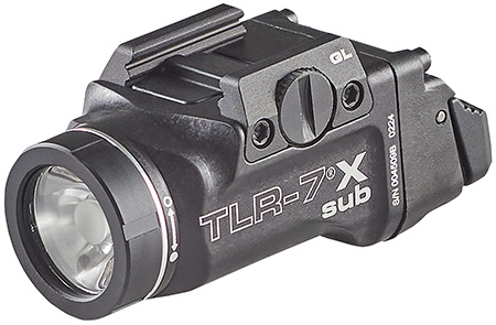 [080926694057] Streamlight 69405 TLR-7 X Sub USB  Black Anodized 500 Lumens  White LED Glock 43X MOS/48 MOS/43X/48