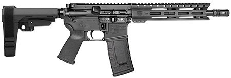 [810035754393] Diamondback DB1916B001 DB15  300 AAC 30+1 10" Black Hard Coat Anodized Heavy Barrel 9" M-LOK Handguard 7075-T6 Aluminum SBA3 Brace Magpul MOE Grip
