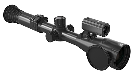 [850050408758] PARD PA450/LRF Pantera 480 LRF Thermal Black 3.3x50mm Multi Reticle, Digital 2x/4x/6x/8x Zoom 640x480, 12 Microns, 50 Hz Resolution