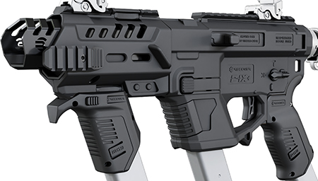 [7290117420829] Recover Tactical PIXPMG01 P-IX+MG  PG9 SR20 Metal Front Guard Black