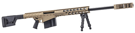 [602686470025] Thompson TAO50FDE TAO50  50 BMG 10+1 29" Black Steel Barrel, Flat Dark Earth Anodized Picatinny Rail Aluminum Receiver, Magpul PRS Gen3 Polymer Stock, Magpul MOE+ Grip, Features Accu-Tac Bipod