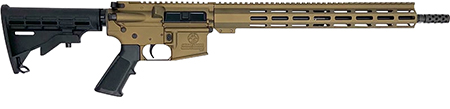 [638457793222] Great Lakes Firearms GL15400SSBRZ GL15  400 Legend 5+1 16.50" Stainless Barrel, Bronze Cerakote Picatinny Rail Aluminum Receiver, M-LOK Handguard, Black Synthetic Stock Black Mil-Spec Grip