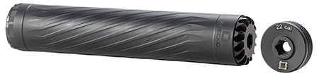 [850059666005] Anechoic X223LB Anechox 223L  223/5.56mm/22-250Rem Black Stainless Steel/Titanium 1 3/8"x24 w/ 1/2"x28 DTA