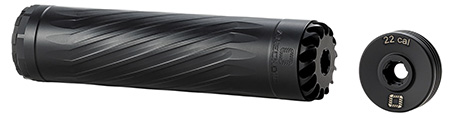 [850059666333] Anechoic X223B Anechox 223  223/5.56mm/22-250Rem Black Stainless Steel/Titanium 1 3/8"x24 w/ 1/2"x28 DTA