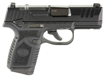 [845737018559] FN 66101422 Reflex MRD 9mm Luger 10+1 3.30" Micro-Compact Frame Black PVD Optic Ready/Serrated Steel Slide w/Picatinny Rail Black Stippled Grip Ambidextrous
