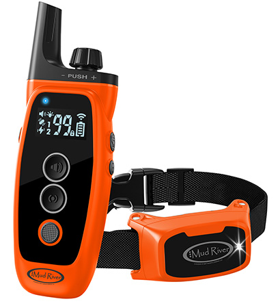[617867139813] Boyt Harness 38107 MR 1000 Training Collar Dog Training Black/Orange w/ Remote