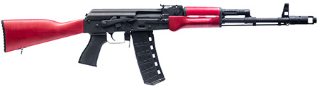 [787450894044] Century Arms RI5042N BFT  5.56x45mm 30+1 16.25" Manganese Phosphate Steel Barrel, Manganese Phosphate Optic Ready Steel Receiver, Matte Red Wood Stock, Black Polymer Grip